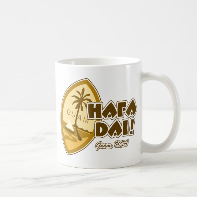 Guam Hafa Dai Coffee Mug (Right)