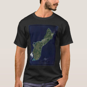 Guam Island Aerial Photograph T-Shirt