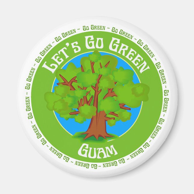 guam magnet (Front)
