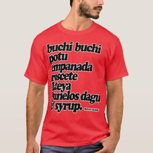 GUAM RUN 671 Chamorro Snacks T-Shirt