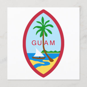 Guam Seal Invitation