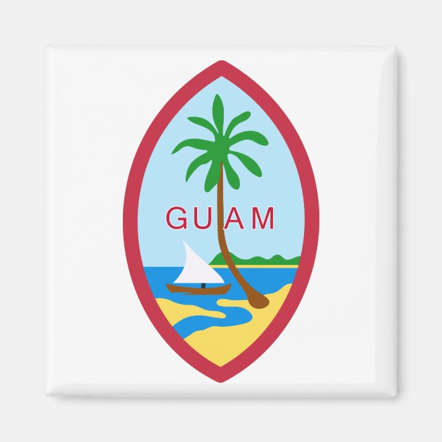 Guam Seal Magnet (Front)