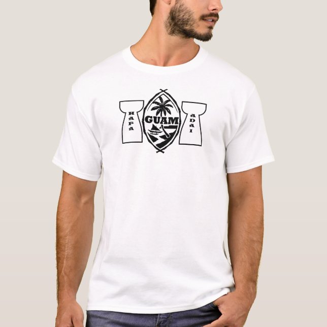 Guam seal with latte stones T-Shirt (Front)