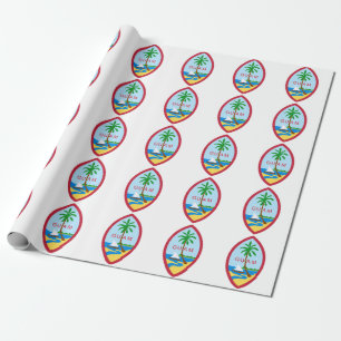 Guam Seal Wrapping Paper