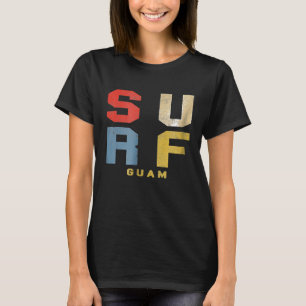 Guam Shirt Retro Vintage Surfing Tee