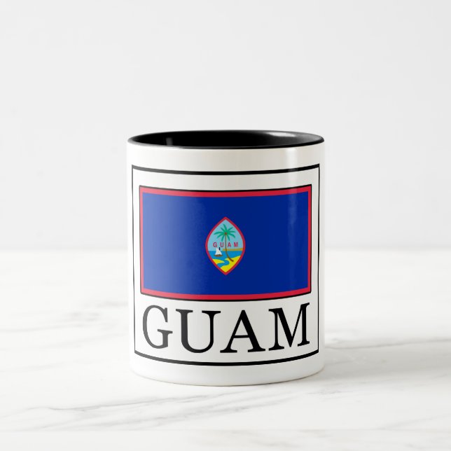 Guam Two-Tone Coffee Mug (Center)