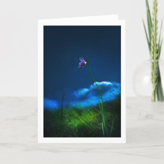 GUAM wild orchid Thank You Card