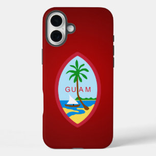 Guamanian  coat of arms iPhone 16 plus case