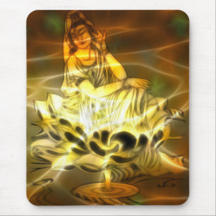Guan Yin Energy Mouse Pad