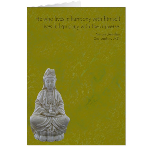 Guan Yin Harmony Card (Front)
