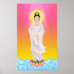 guan yin in art deco poster<br><div class="desc">guan yin in art deco</div>