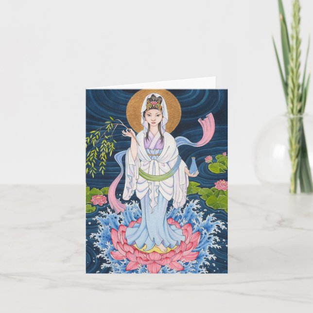 Guan Yin note card (Front)