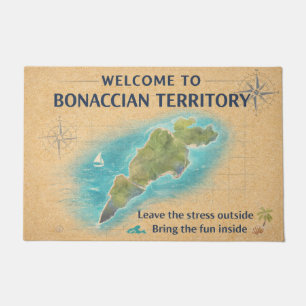 Guanaja Bonaccian Territory Welcome Mat
