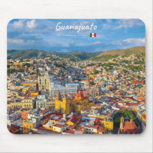 Guanajuato, Mexico - Colourful Cityscape Mouse Pad