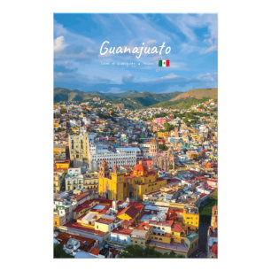 Guanajuato, Mexico - Colourful Cityscape Photo Print