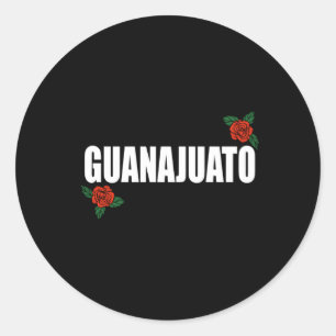Guanajuato Mexico Mexican State Estado Rose Classic Round Sticker