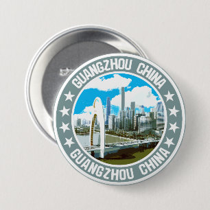 Guangzhou 7.5 cm round badge