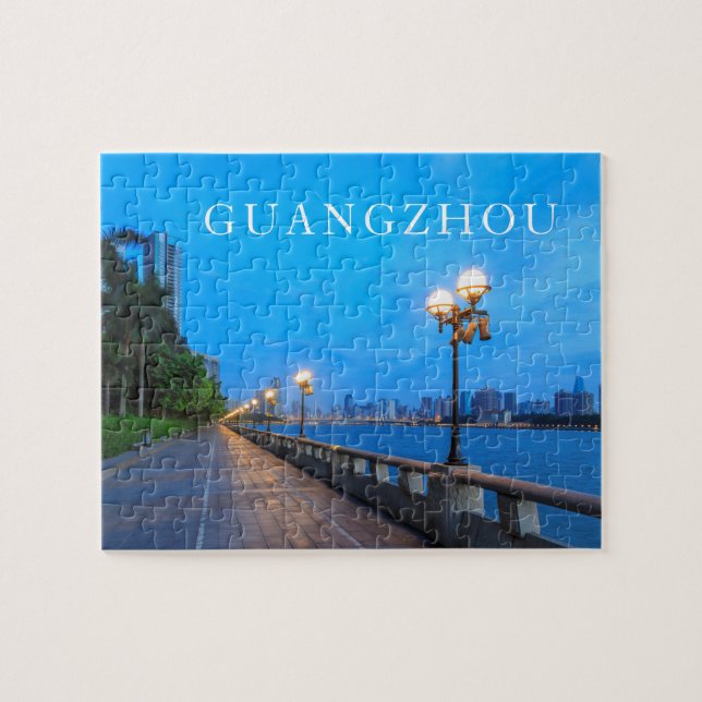 Guangzhou City waterfront Jigsaw Puzzle (Horizontal)