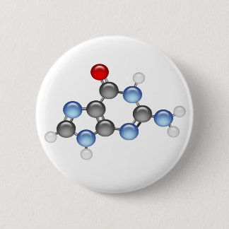 Guanine 6 Cm Round Badge