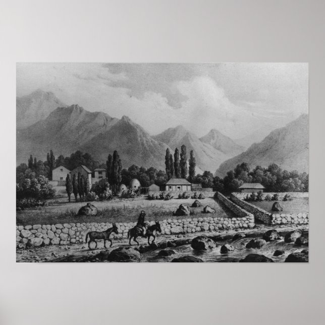 Guanta , from 'Historia de Chile', 1854 Poster (Front)