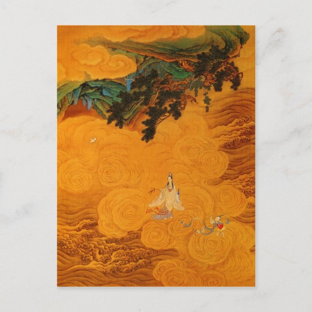 Guanyin in the Tidal Sound cave at Mt Potala Postcard (Front)