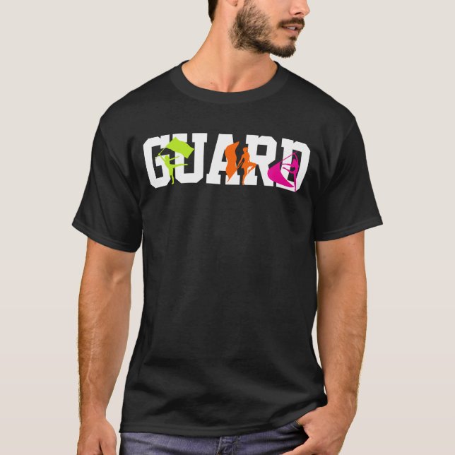 Guard Colour Guard Marching Band T-Shirt (Front)