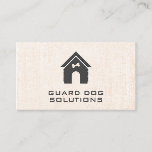 Guard Dog Dog House Trainer Business Card