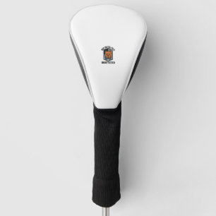Guard Dog May No Evil Pass Vintage Vector Design Golf Head Cover