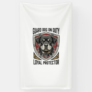 Guard Dog Shirt Vintage Engraved Protector Art_1 Banner