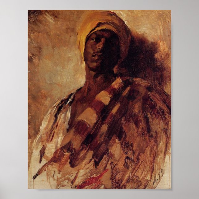 Guard of the Harem by Duveneck Poster (Front)