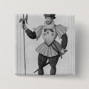 Guard of the provostship of Paris 15 Cm Square Badge