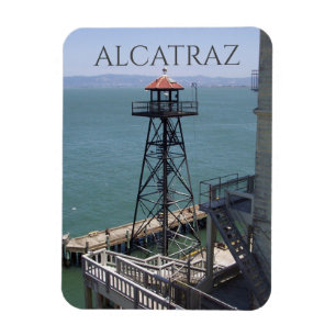 Guard Tower, Alcatraz Island Prison, California Magnet
