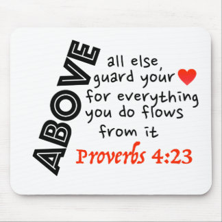 Guard your HeArT!! Mouse Pad
