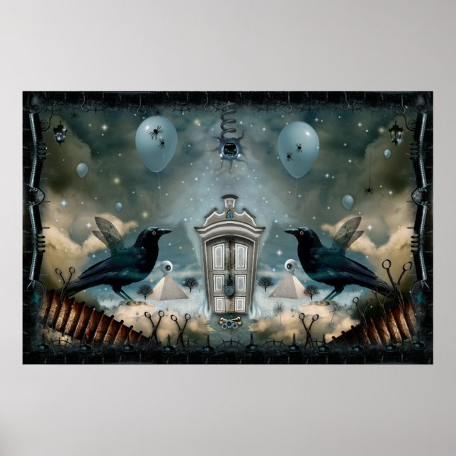 Guarded Door Of The Inner Psyche Poster (Front)