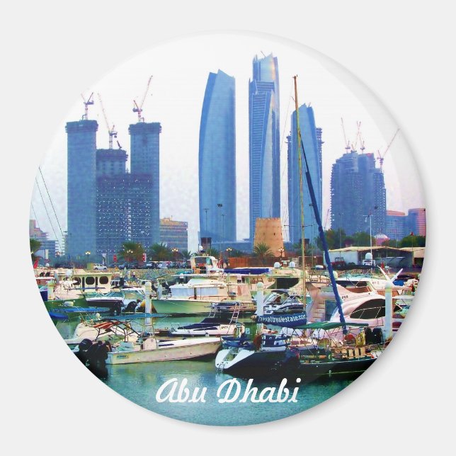 Guarded Marina Magnet (Front)