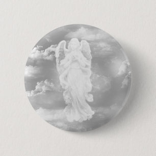 Guardian Angel 6 Cm Round Badge