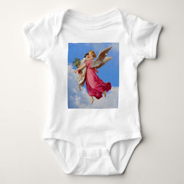 Guardian Angel And Child Infant Shirt (Front)