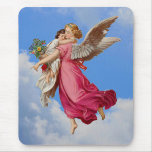 Guardian Angel And Child Mousepad