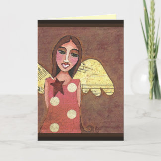 GUARDIAN ANGEL - angelic greeting card