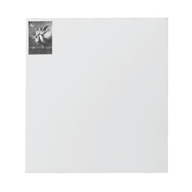 Guardian Angel At Night  Notepad (Front)
