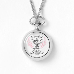 Guardian Angel Bible Verse Religious Watch