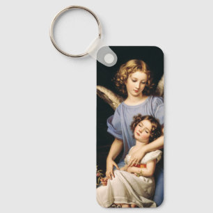 Guardian angel by Joseph Karl Stieler Key Ring
