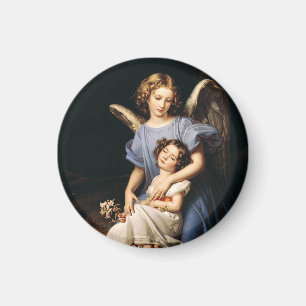 Guardian angel by Joseph Karl Stieler Magnet