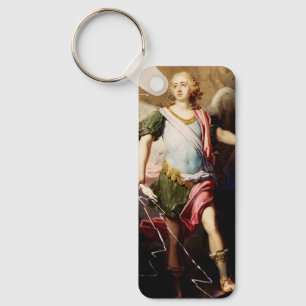 Guardian angel by Vladimir Borovikovsky Key Ring