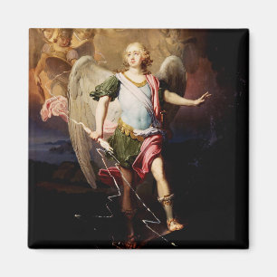 Guardian angel by Vladimir Borovikovsky Magnet