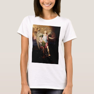 Guardian angel by Vladimir Borovikovsky T-Shirt
