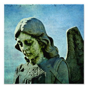Guardian Angel Cemetery Art Photo Print