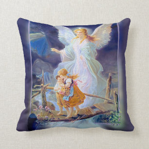 Guardian Angel, Children and Bridge Cushion