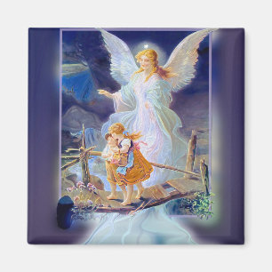 Guardian Angel, Children and Bridge Magnet