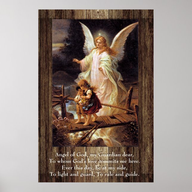 Guardian Angel, Children, Bridge Poster (Front)